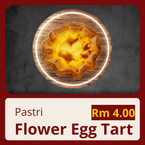 Flower Egg Tart